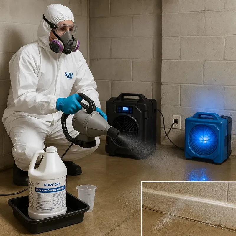 Sanitization and Odor Removal process in Munsey Park, NY